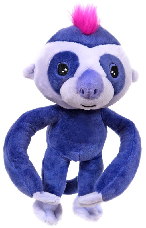 Fingerlings Purple Baby Sloth 10 Plush with Sound Commonwealth Toys