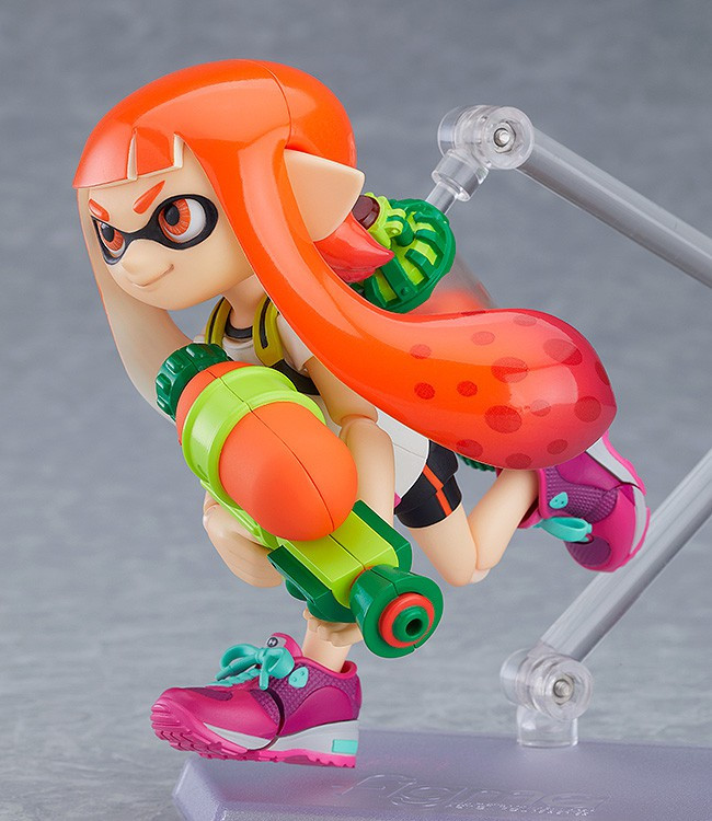 Nintendo Splatoon Figma Inkling Girls 3.9 Action Figure 2Pack Good