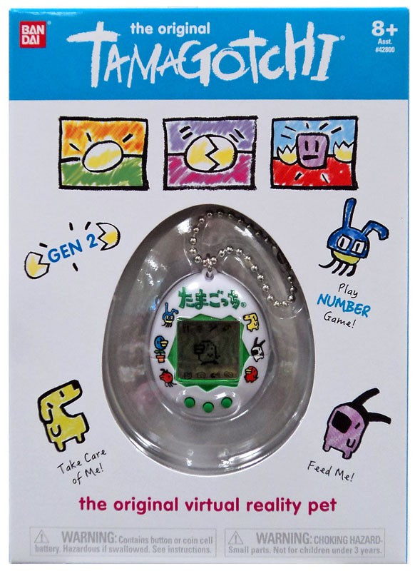 Tamagotchi The Original Gen 2 Characters 1.5 Virtual Pet Toy Bandai
