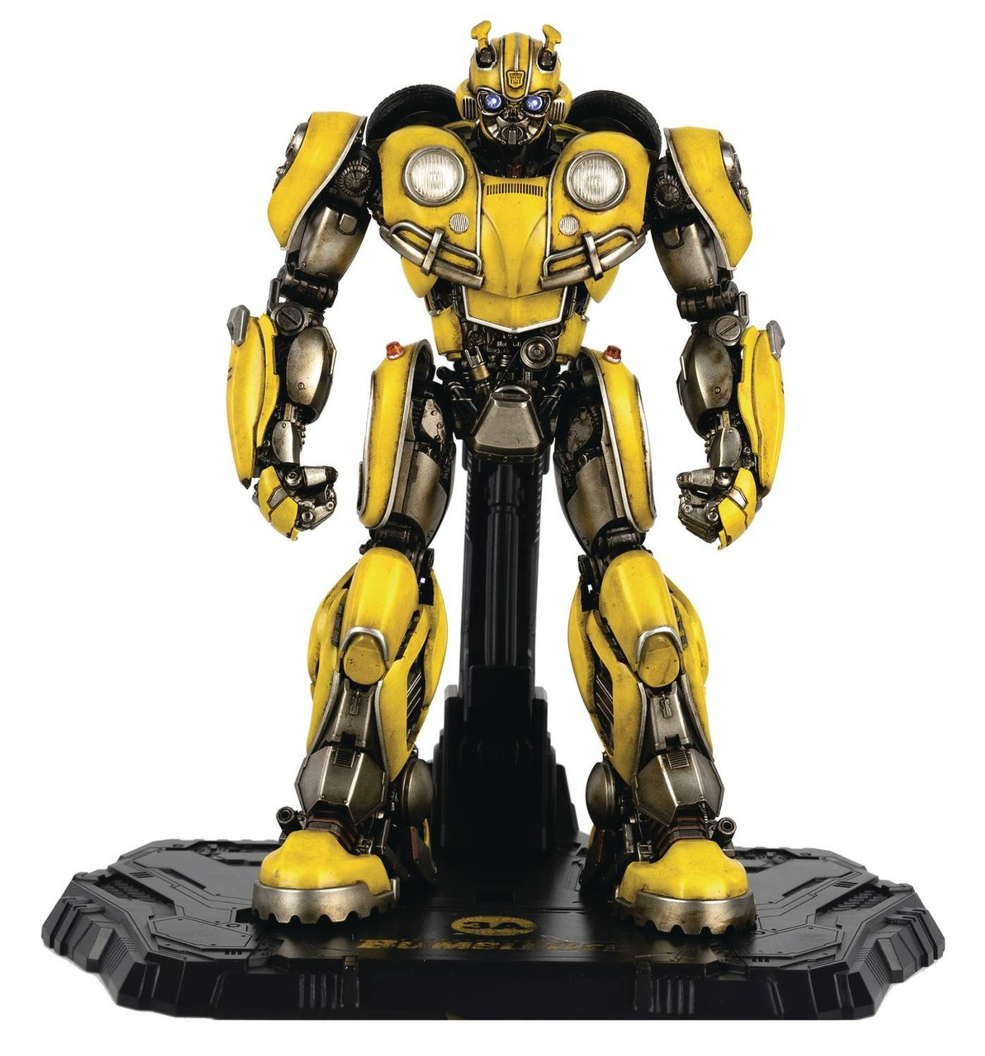 Transformers Bumblebee Movie Bumblebee 8 Deluxe Scale Figure 2018 Movie Version Threea Toywiz