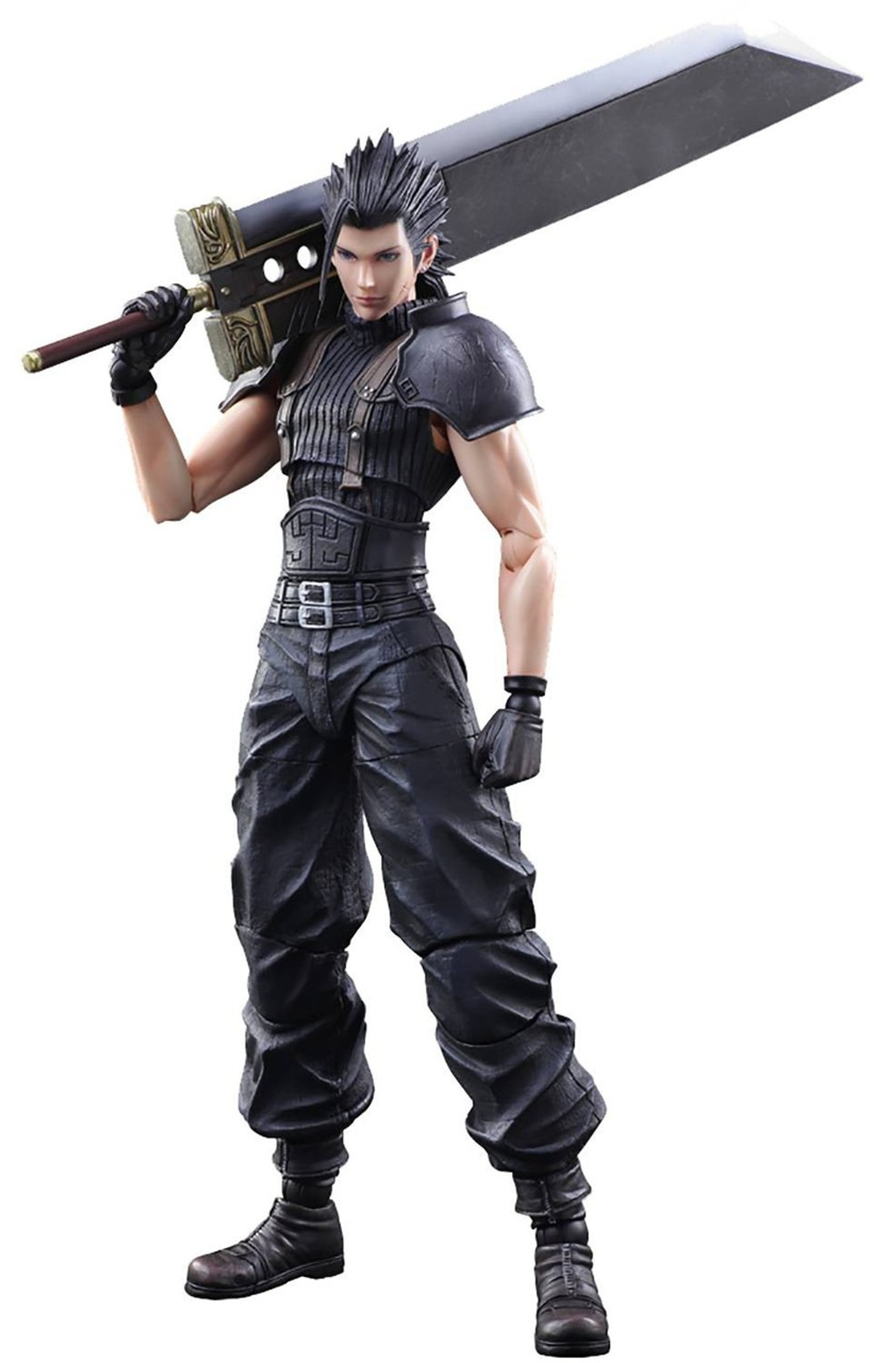 Final Fantasy VII Crisis Core Play Arts Kai Zack Fair Action Figure
