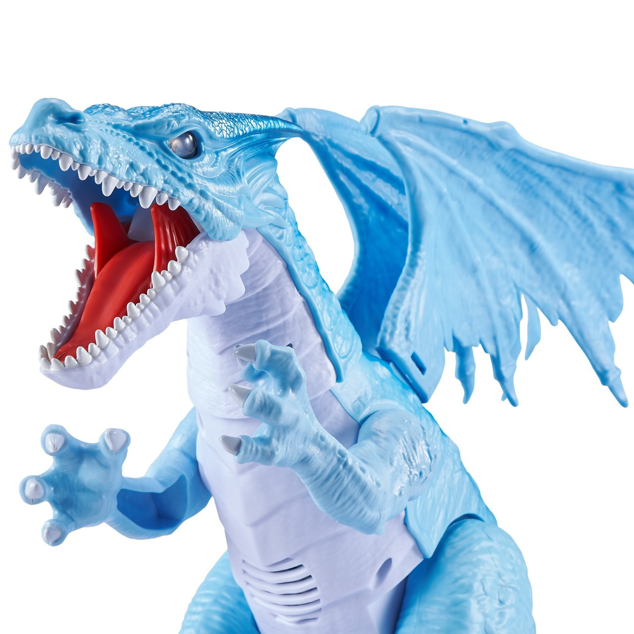 Robo Alive Ice Blasting Dragon Robotic Pet Figure Blue Zuru Toys ToyWiz