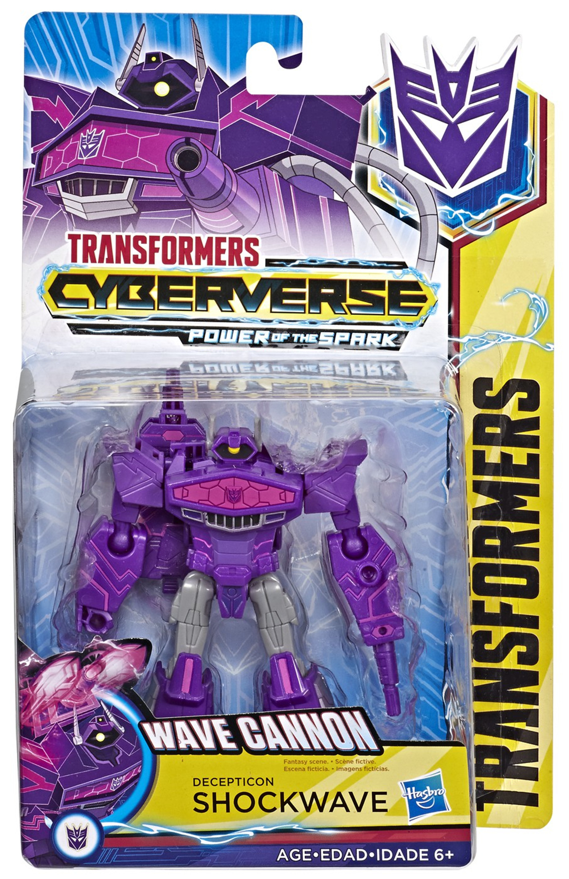 Transformers Cyberverse Power of the Spark Shockwave Warrior Action