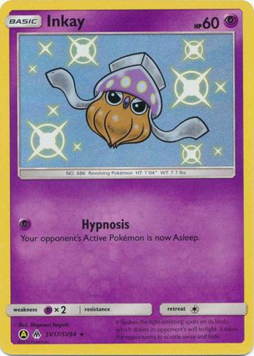 Pokemon Trading Card Game Hidden Fates Single Card Shiny