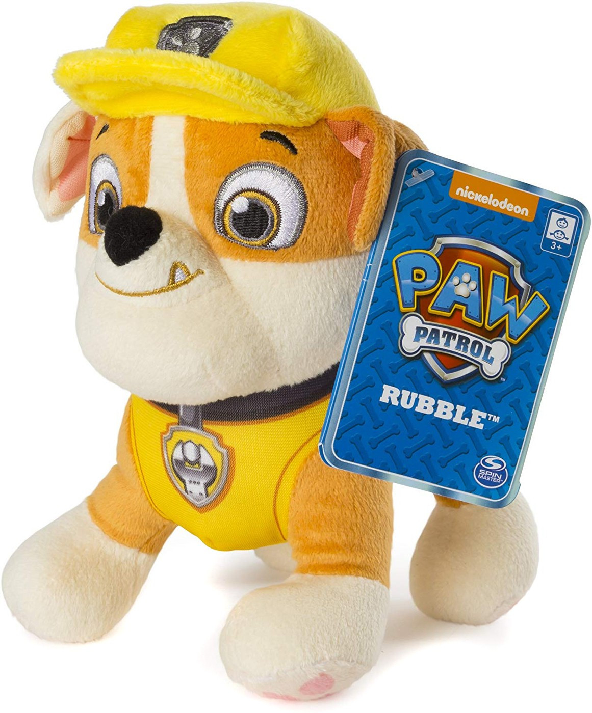 Paw Patrol Rubble 8 Plush 2020 Spin Master ToyWiz