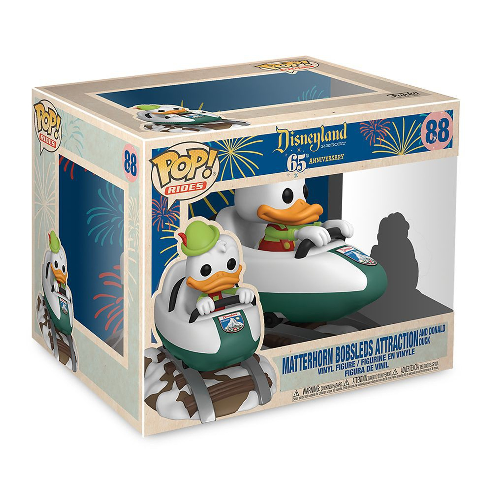 Funko Disneyland Resort 65th Anniversary POP Rides Matterhorn Bobsleds