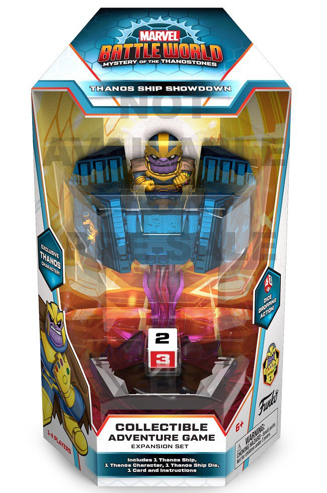 Funko Marvel Battleworld Mystery of the Thanostones Thanos Ship