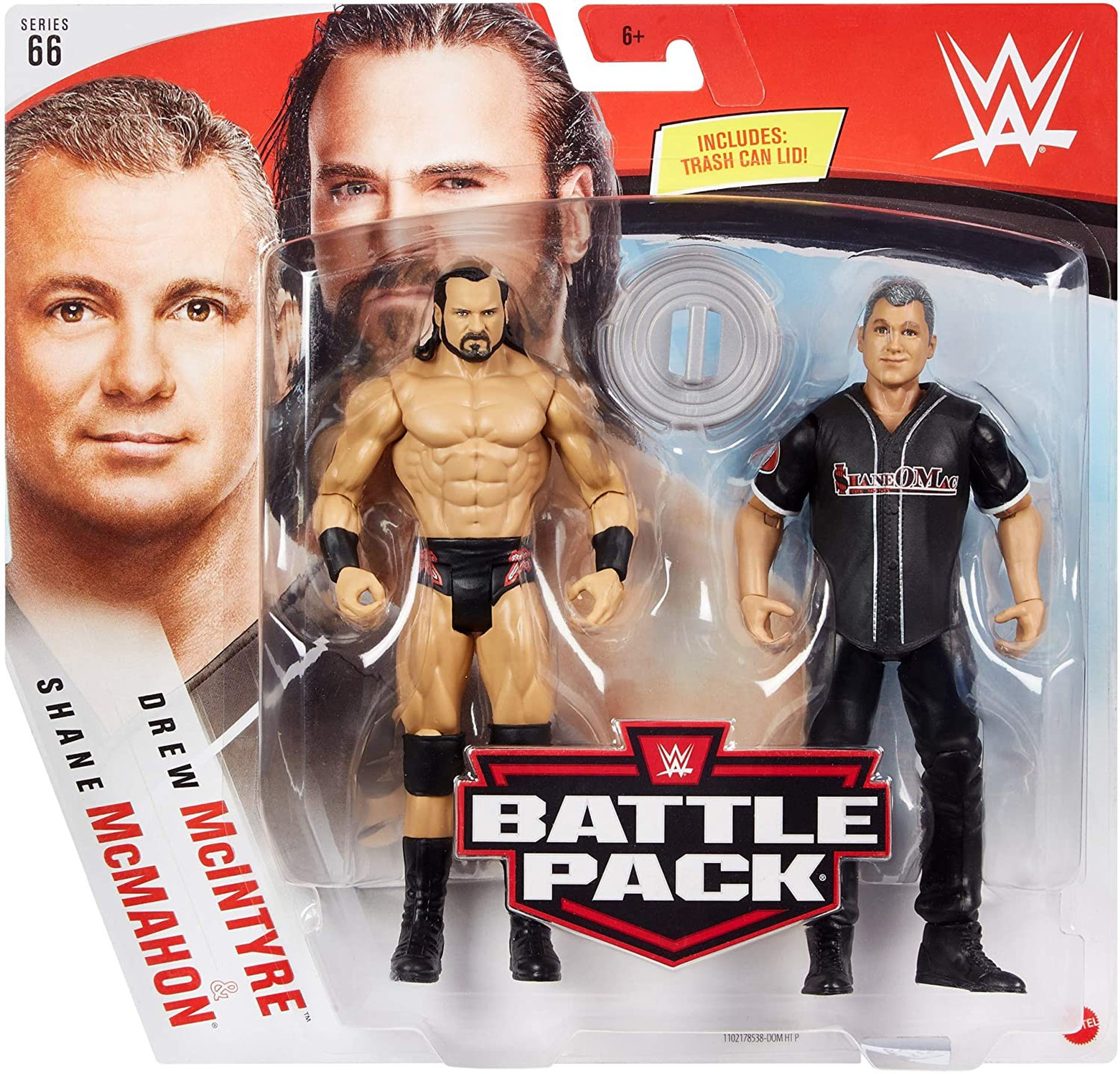 WWE Wrestling Battle Pack Series 66 Shane McMahon Drew McIntyre 6