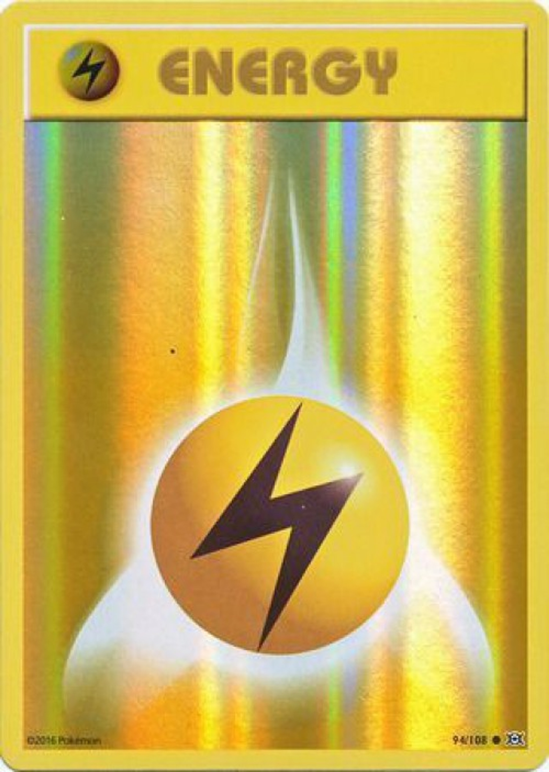 Pokemon X Y Evolutions Single Card Holo Lightning Energy 94 ToyWiz Pokemon X Y Evolutions Single Card Holo Lightning Energy 94 ToyWiz