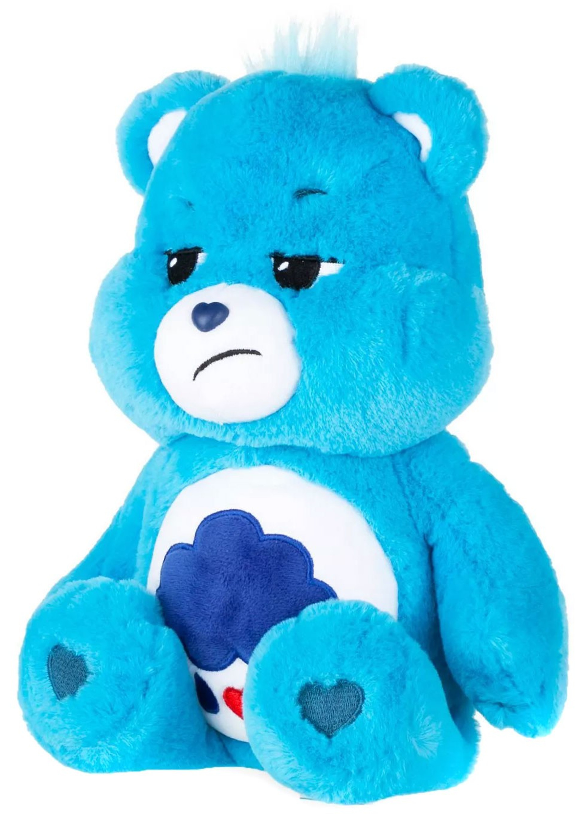 Care Bears Grumpy Bear 14 Plush With Collectible Coin Basic Fun Toywiz 0953