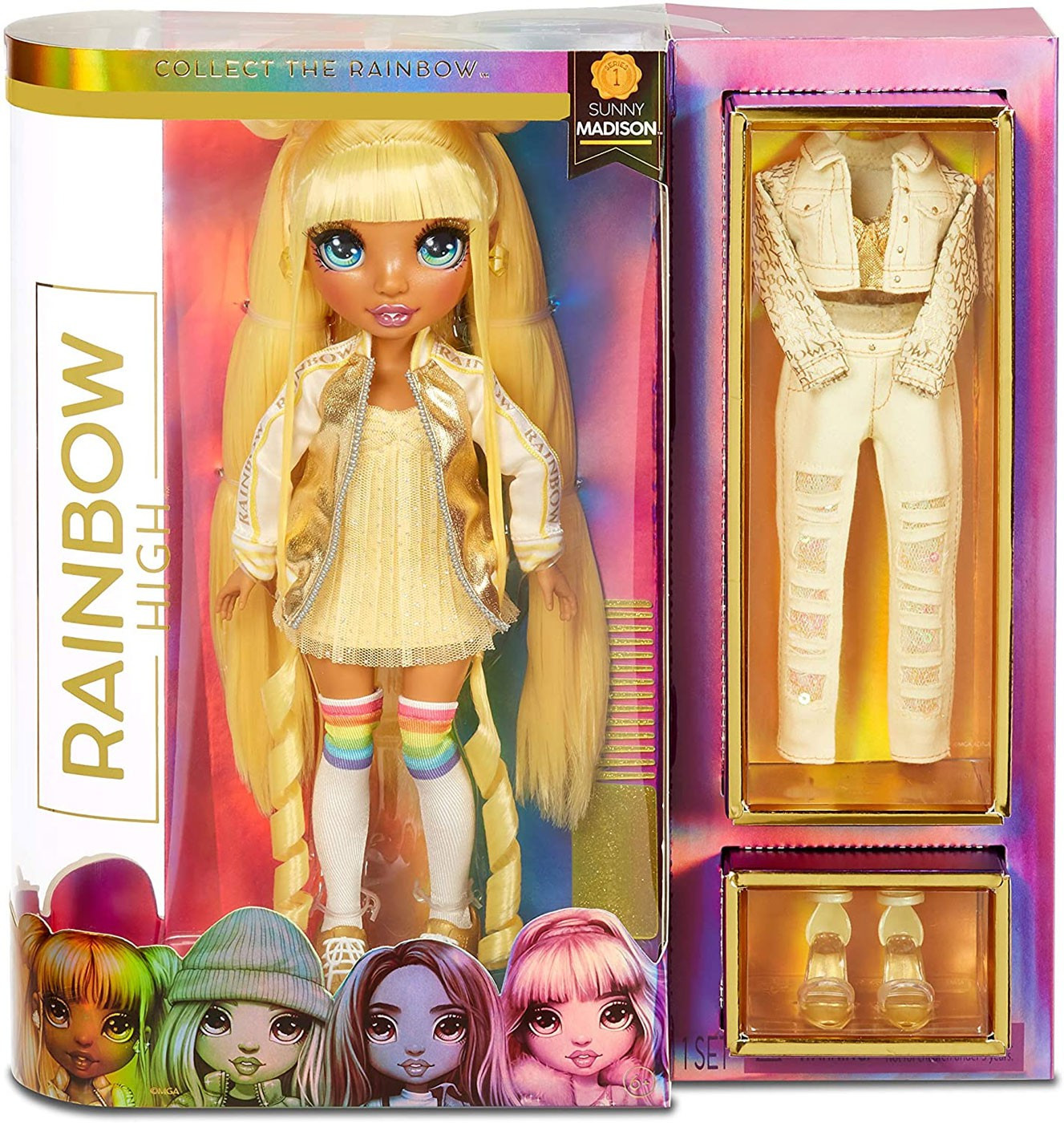Rainbow High Series 1 Sunny Madison Doll MGA Entertainment ToyWiz Rainbow High Series 1 Sunny Madison Doll MGA Entertainment ToyWiz