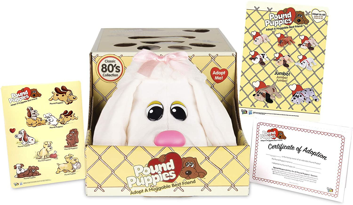 Peluche de peluche Basic Fun Pound Puppies 17 | en línea