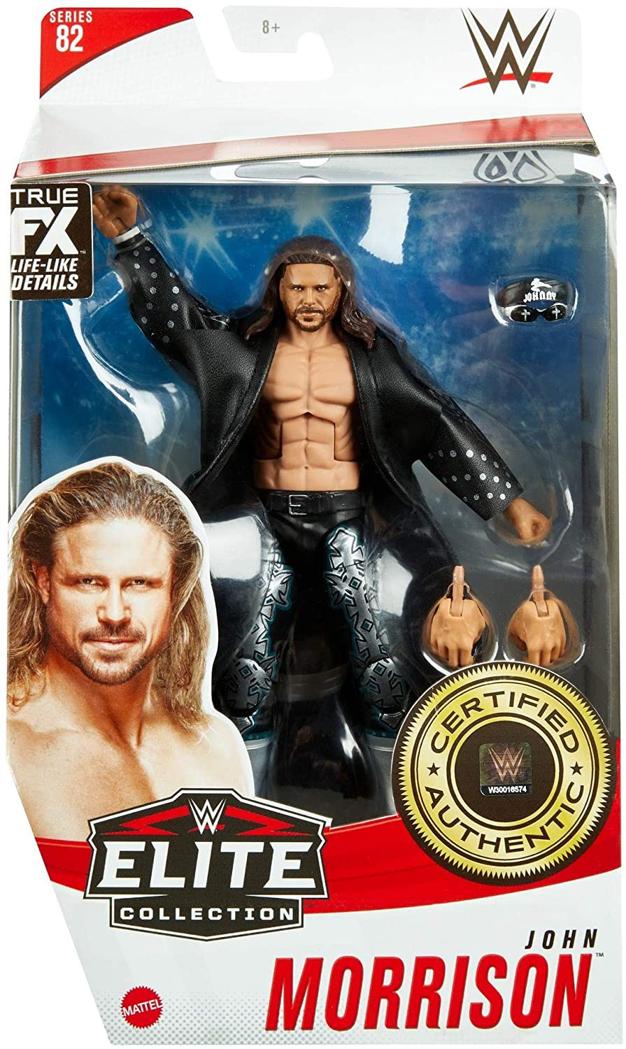 WWE John Morrison Elite Survivor Series Limited Edition Action Figure Wrestling 18cm
