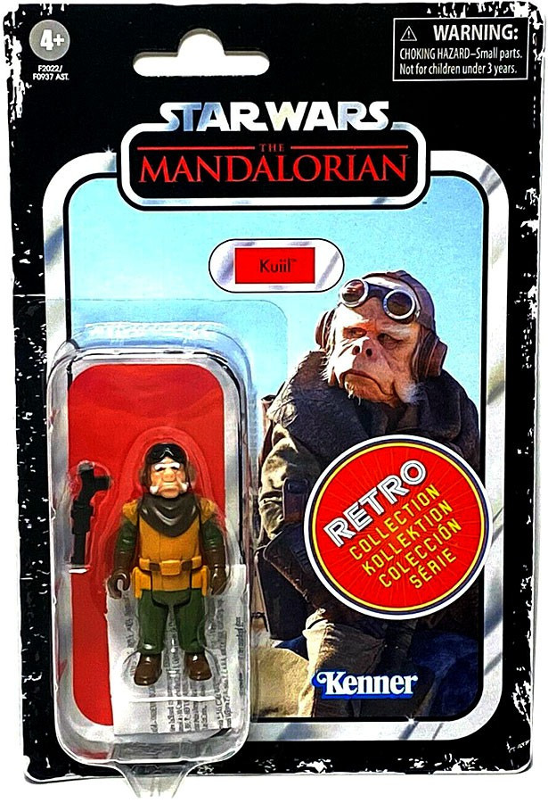 Star Wars The Mandalorian Retro Collection Series 3 Kuiil 3.75 Action