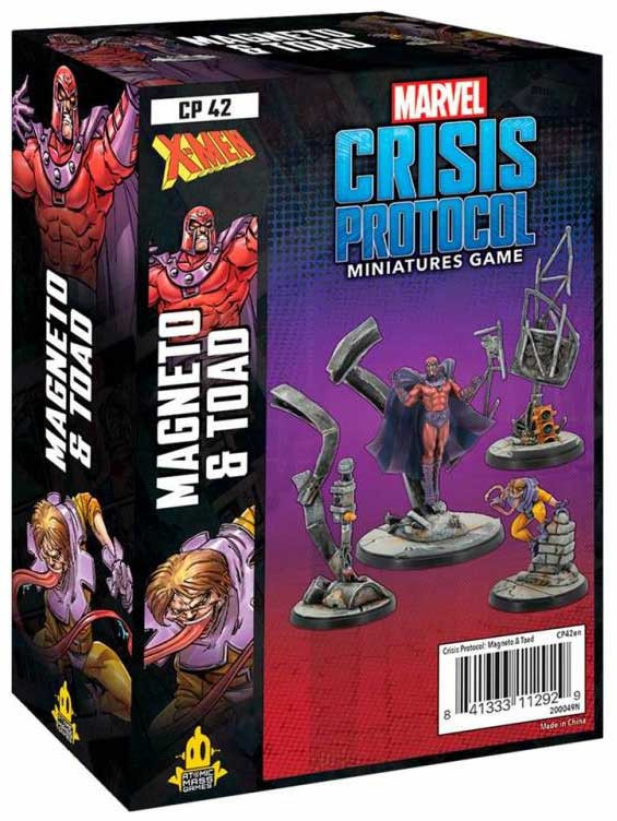 Marvel: Crisis Protocol – Magneto & Toad – Board Games, Warhammer & Pokémon Cards in Lithuania