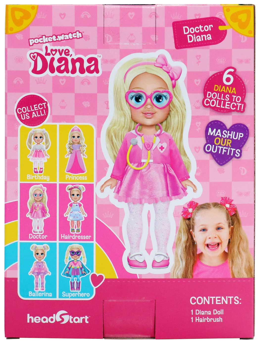 Love, Diana Doctor Diana 6 Doll Headstart ToyWiz