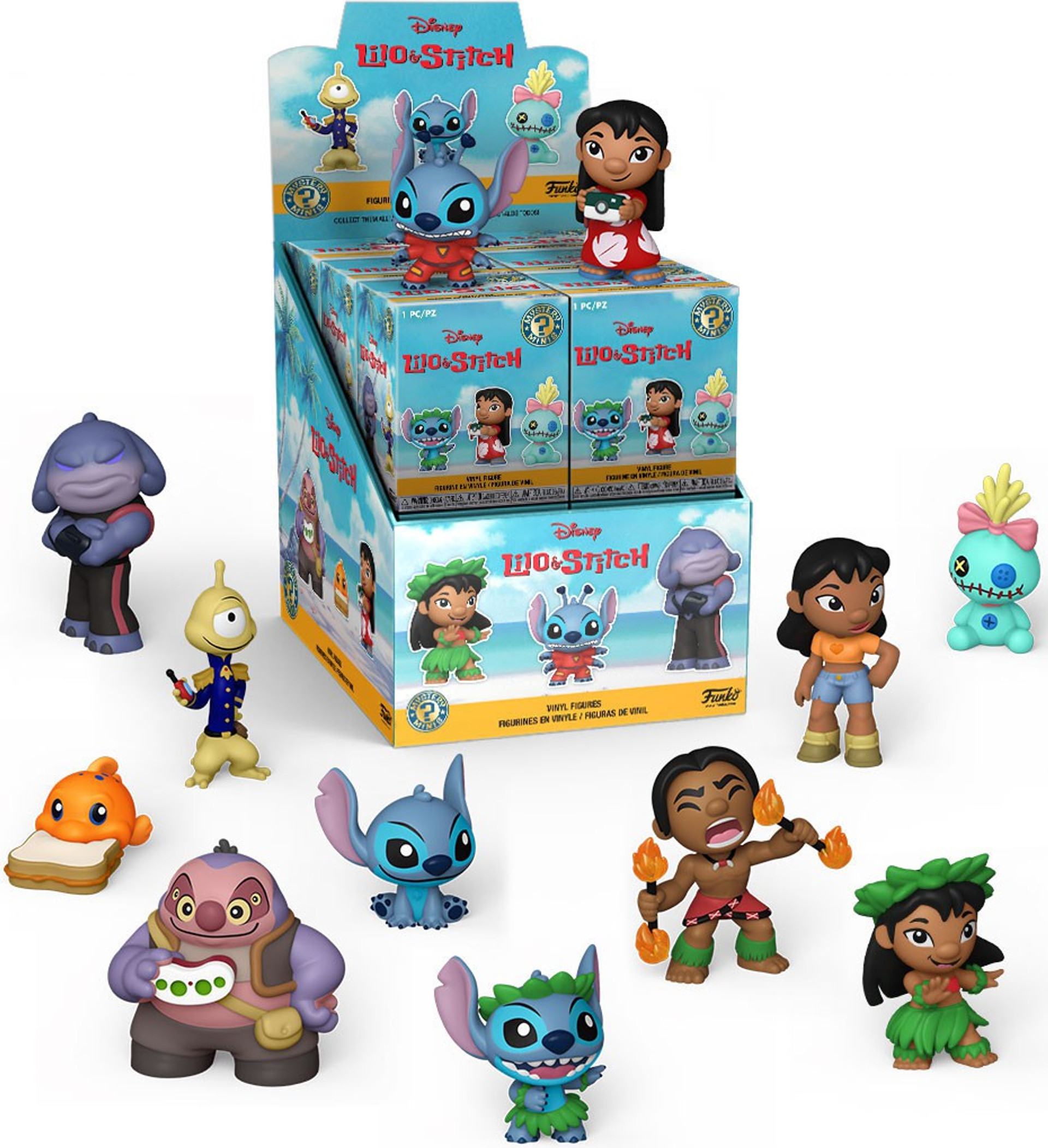 Funko Disney Mystery Minis Lilo Stitch Mystery Box 12 Packs - Toywiz