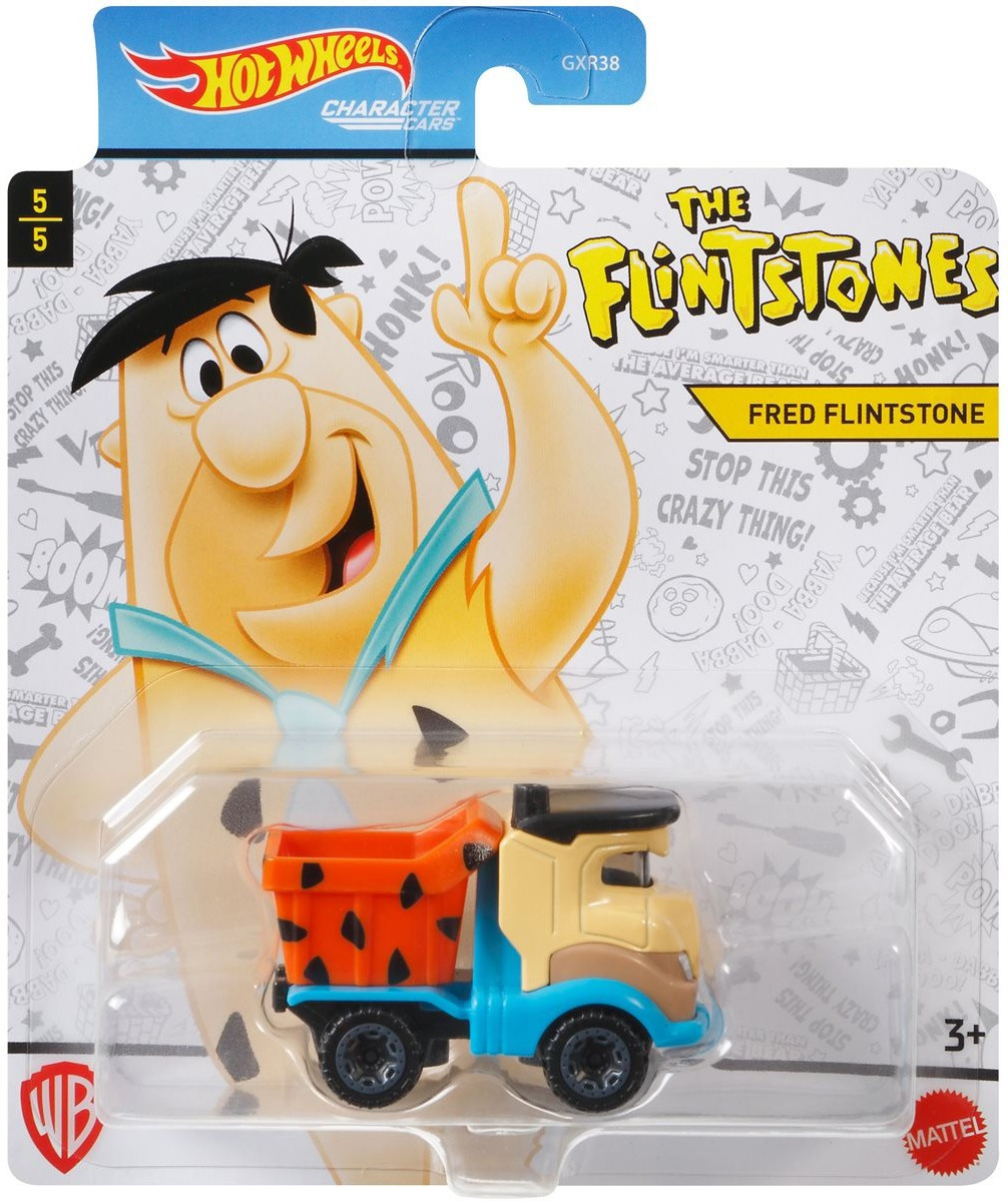 Hot Wheels The Flintstones Character Cars Fred Flintstones 164 Diecast