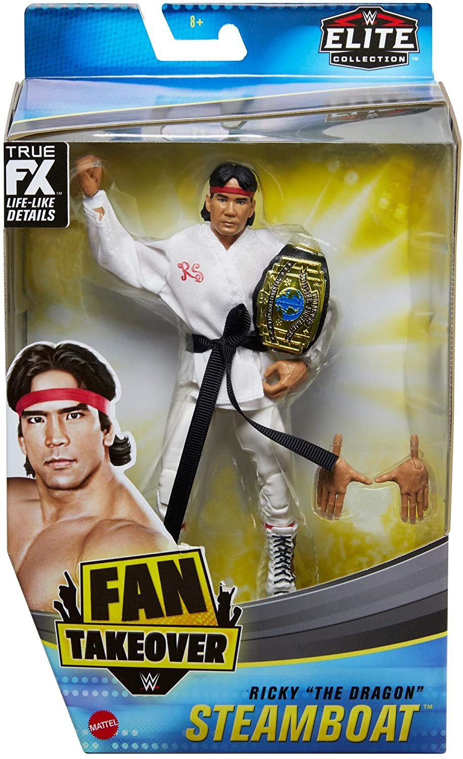 WWE Wrestling Elite Collection Fan TakeOver Ricky the Dragon Steamboat