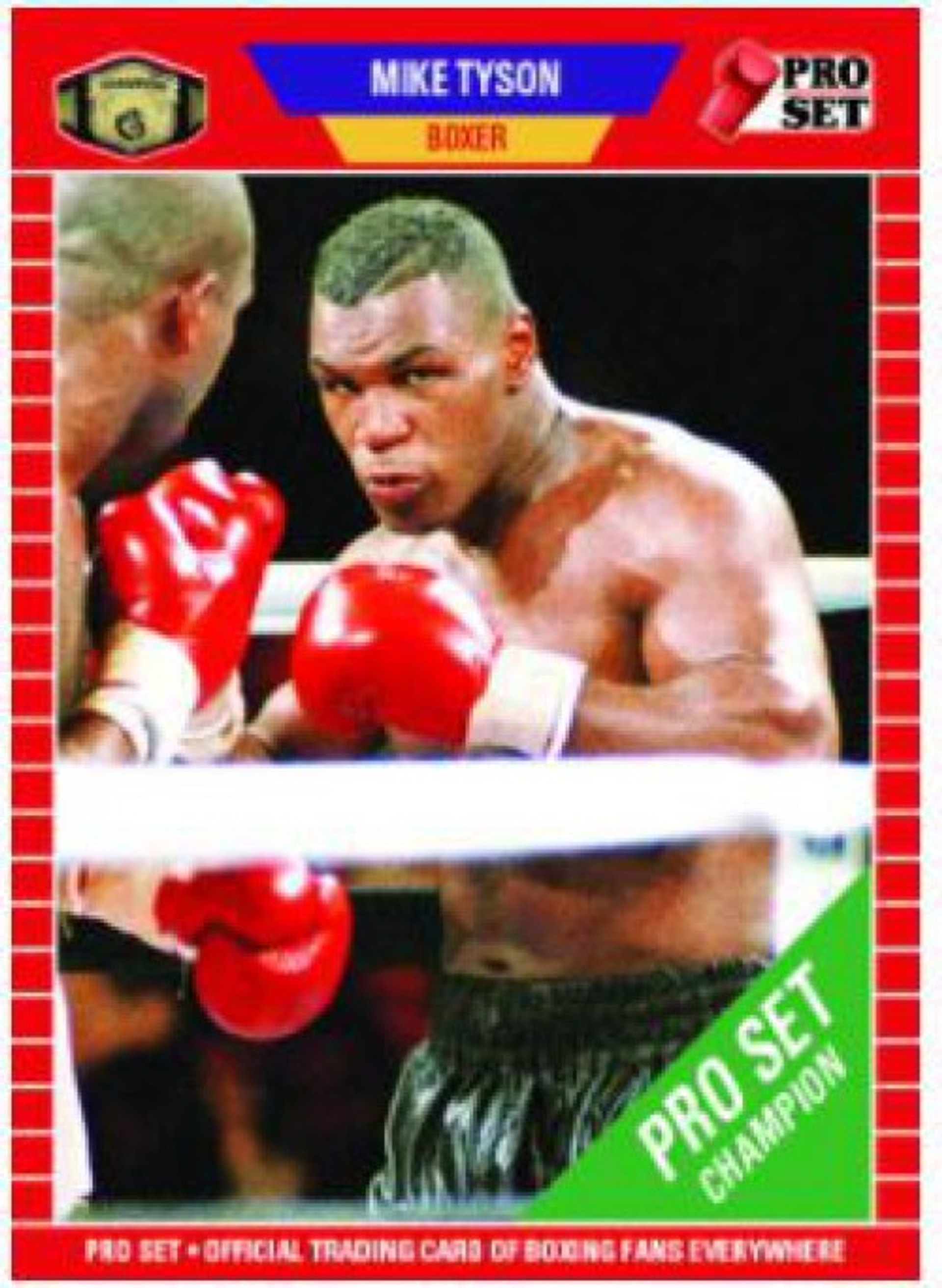 Leaf 2021 Pro Set Boxing Mike Tyson Trading Card PS14 ToyWiz