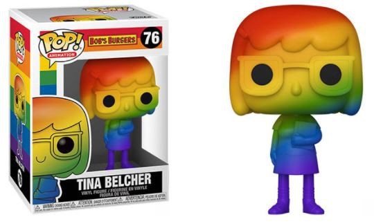 Funko Bobs Burgers Pride POP Animation Tina Belcher Vinyl Figure 76