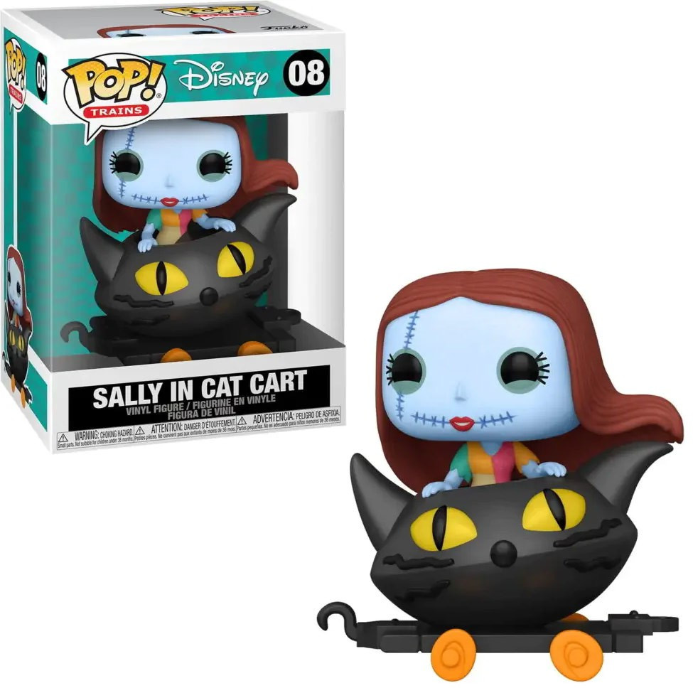 Funko Disney Nightmare Before Christmas POP Trains Sally in Cat Cart