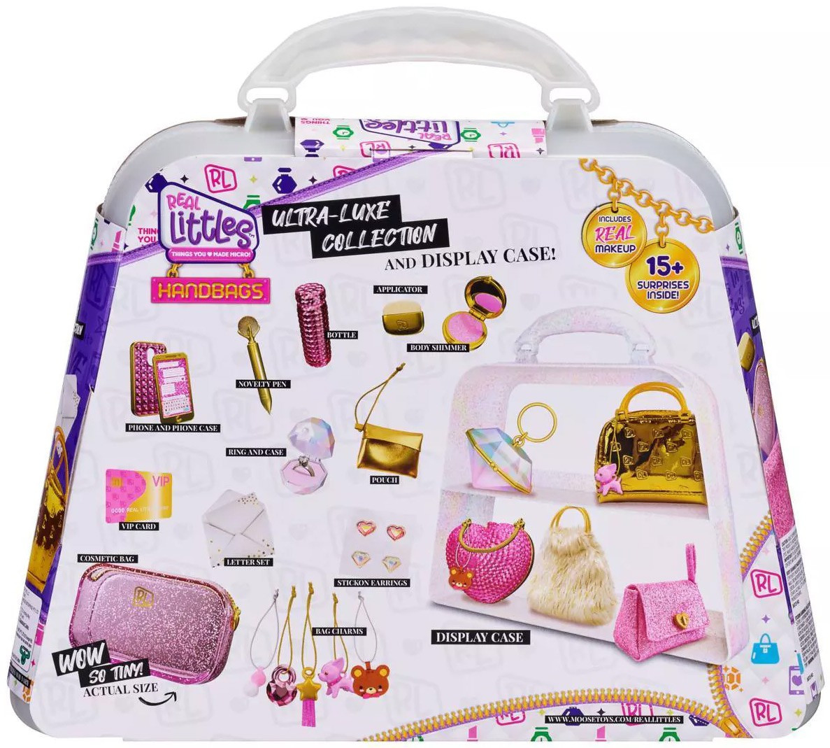 Shopkins Real Littles Handbags UltraLuxe Collection Display Case 5