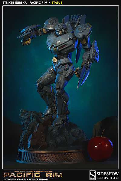 Pacific Rim Sideshow Collectibles Polystone Statue Striker Eureka - ToyWiz