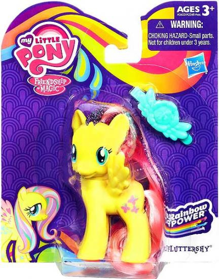 My Little Pony Friendship is Magic Rainbow Power Fluttershy Figure ...