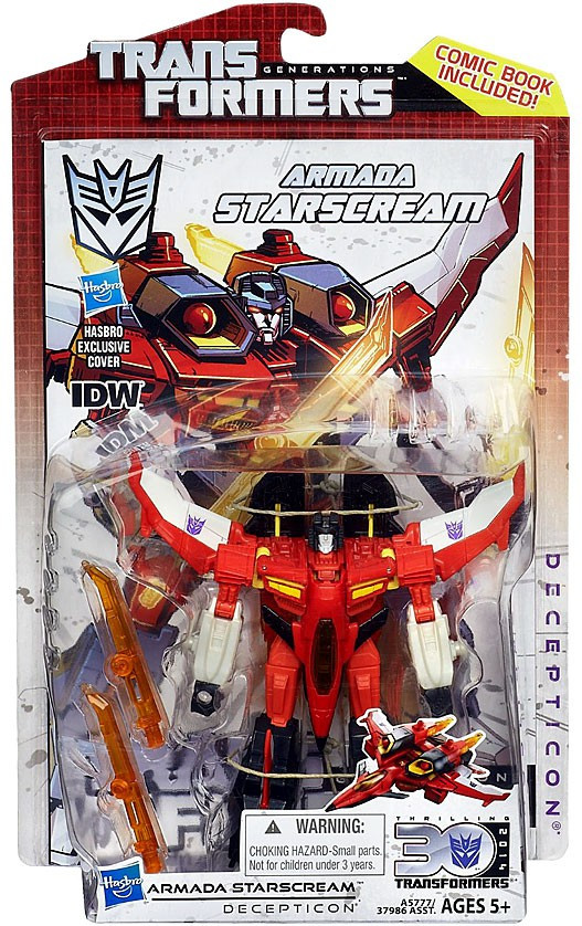 Transformers Generations 30th Anniversary Deluxe IDW Armada Starscream