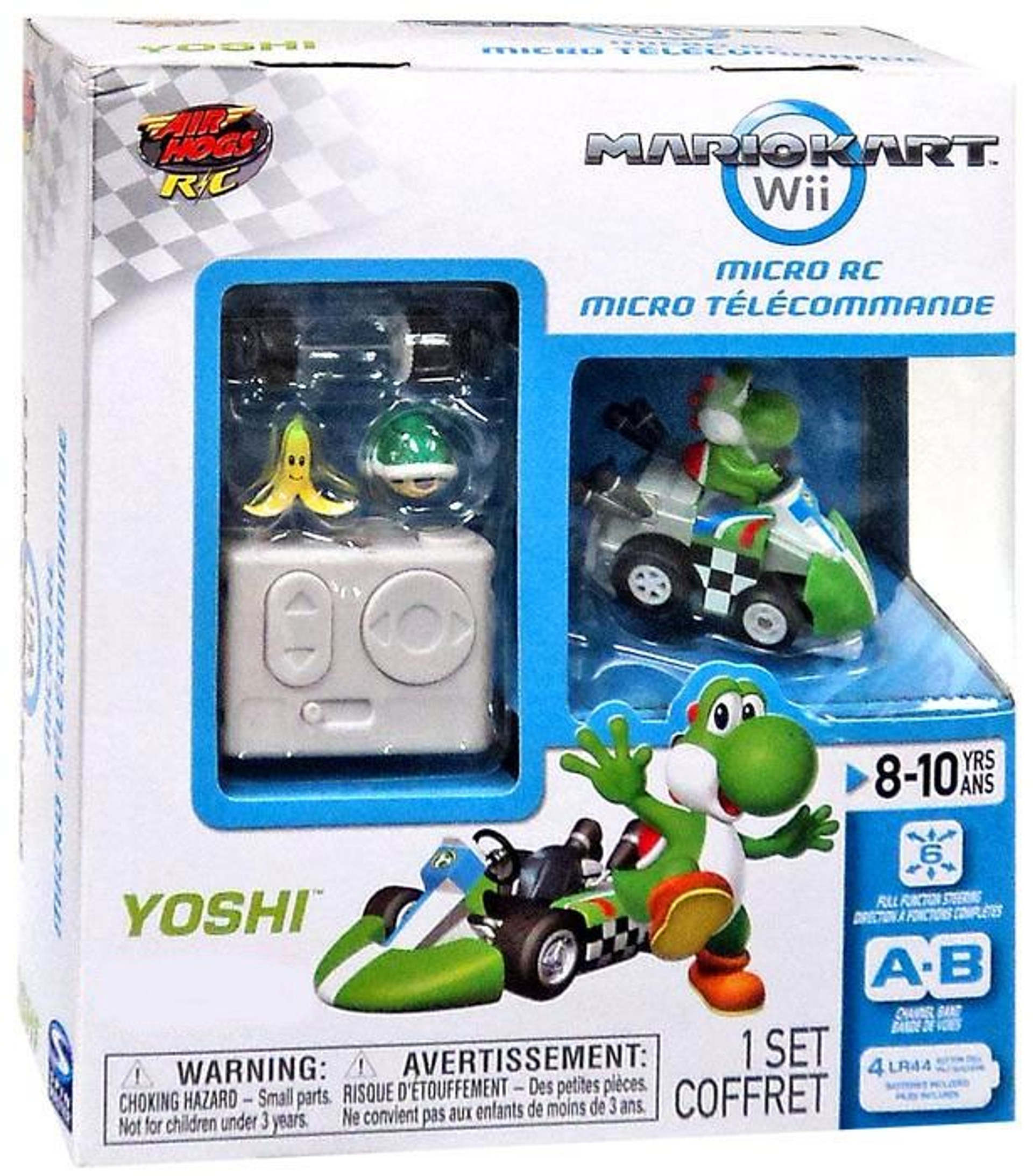 Super Mario Mario Kart Wii Micro Rc Yoshi Rc Vehicle Spin Master Toywiz 1211