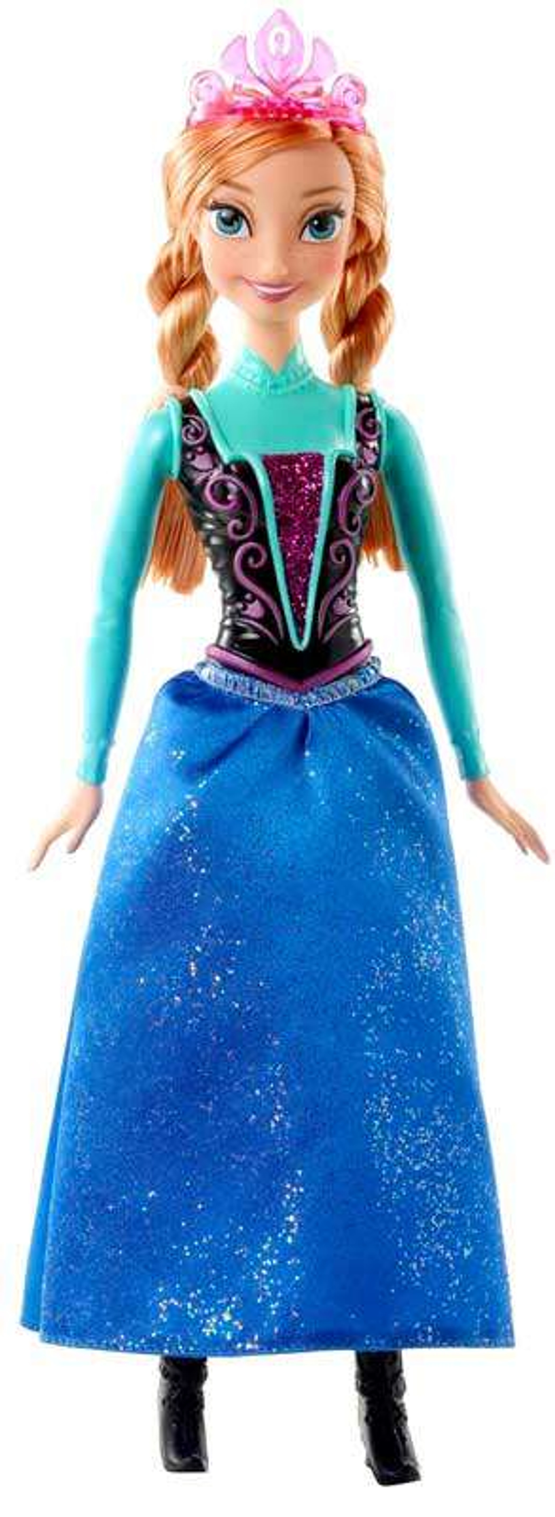 Disney Frozen Sparkle Princess Anna Of Arendelle 11 Doll Version 2 Mattel Toys Toywiz