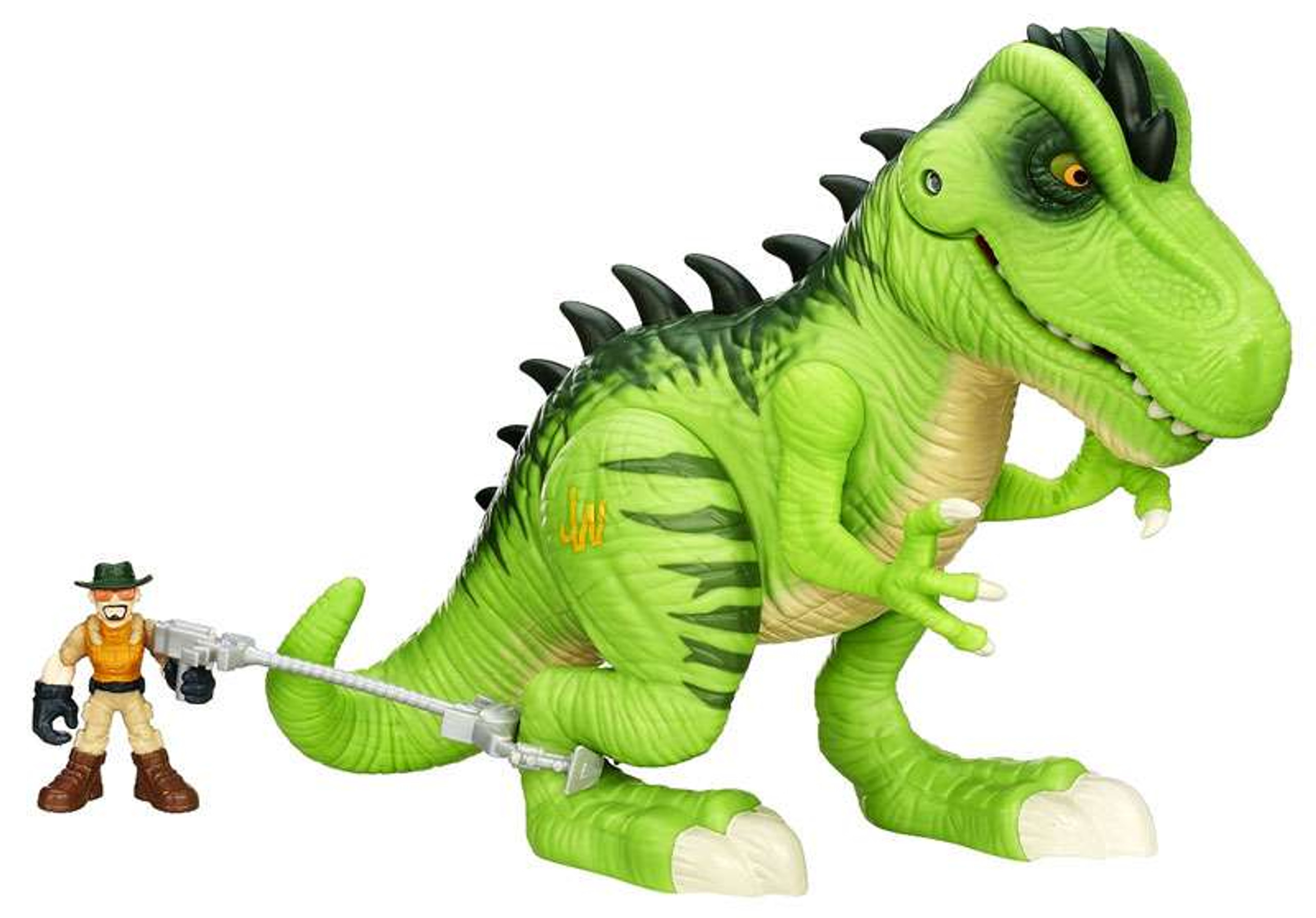 Jurassic World Playskool Heroes Dino Tracker TRex Action Figure Hasbro