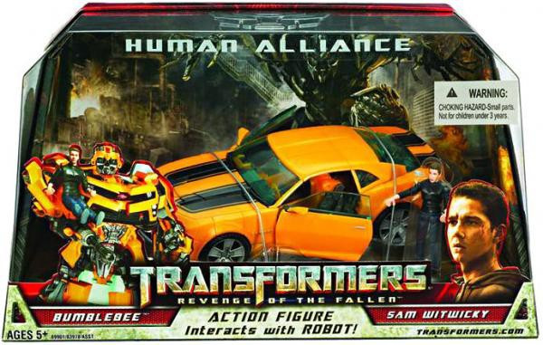 Transformers Revenge of the Fallen Human Alliance Bumblebee with Sam