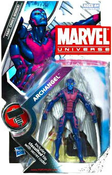 Marvel Universe Series 8 Archangel 3.75 Action Figure 15 Blue Face