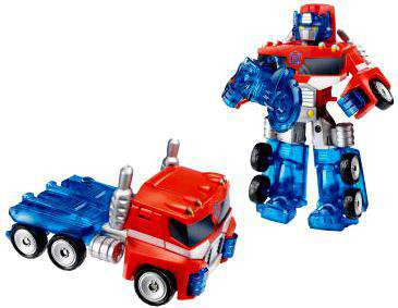 Transformers Playskool Heroes Mega Mighties – Rescue Bots Academy Optimus Prime – Figura 25 Cm