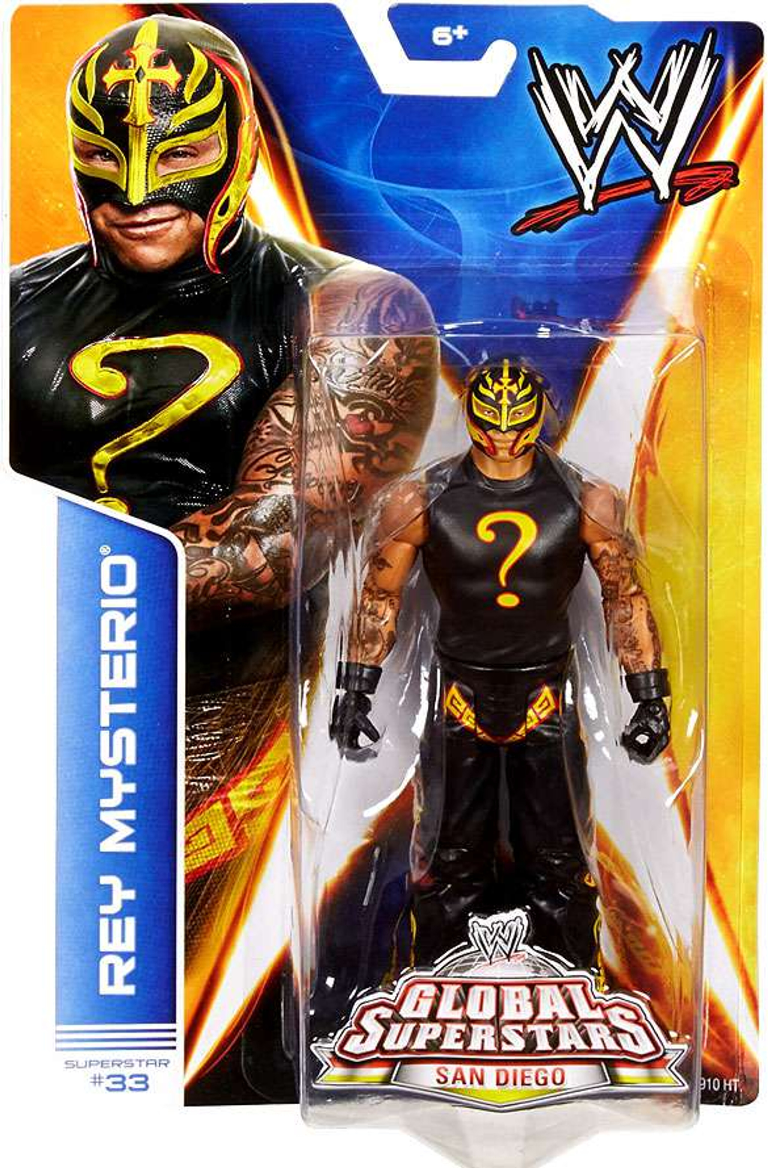 WWE Wrestling Series 40 Rey Mysterio Action Figure 33 Mattel Toys ToyWiz   Apicvro15  89886.1550283996 