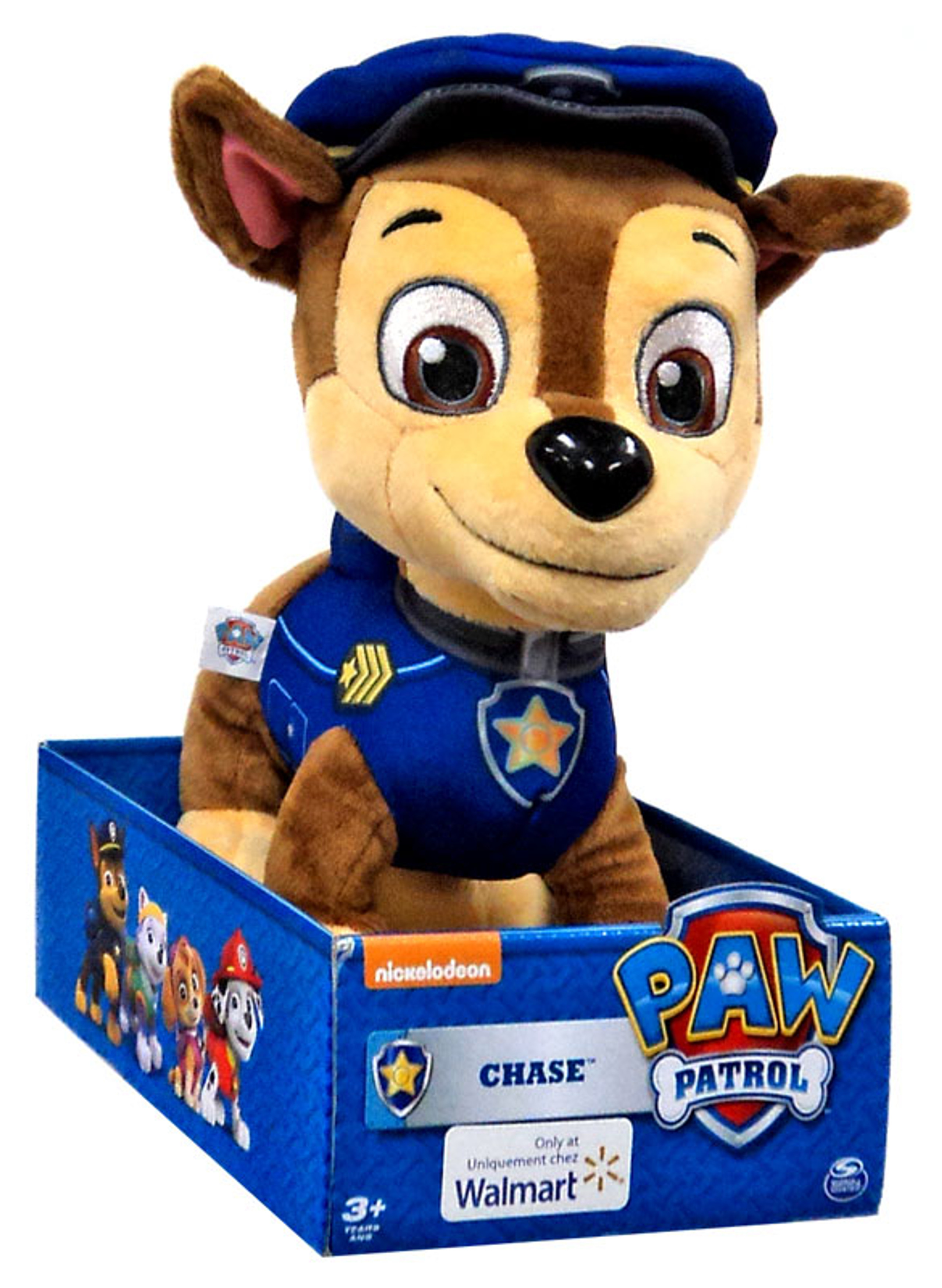 Paw Patrol Chase 10 Plush Spin Master Toywiz