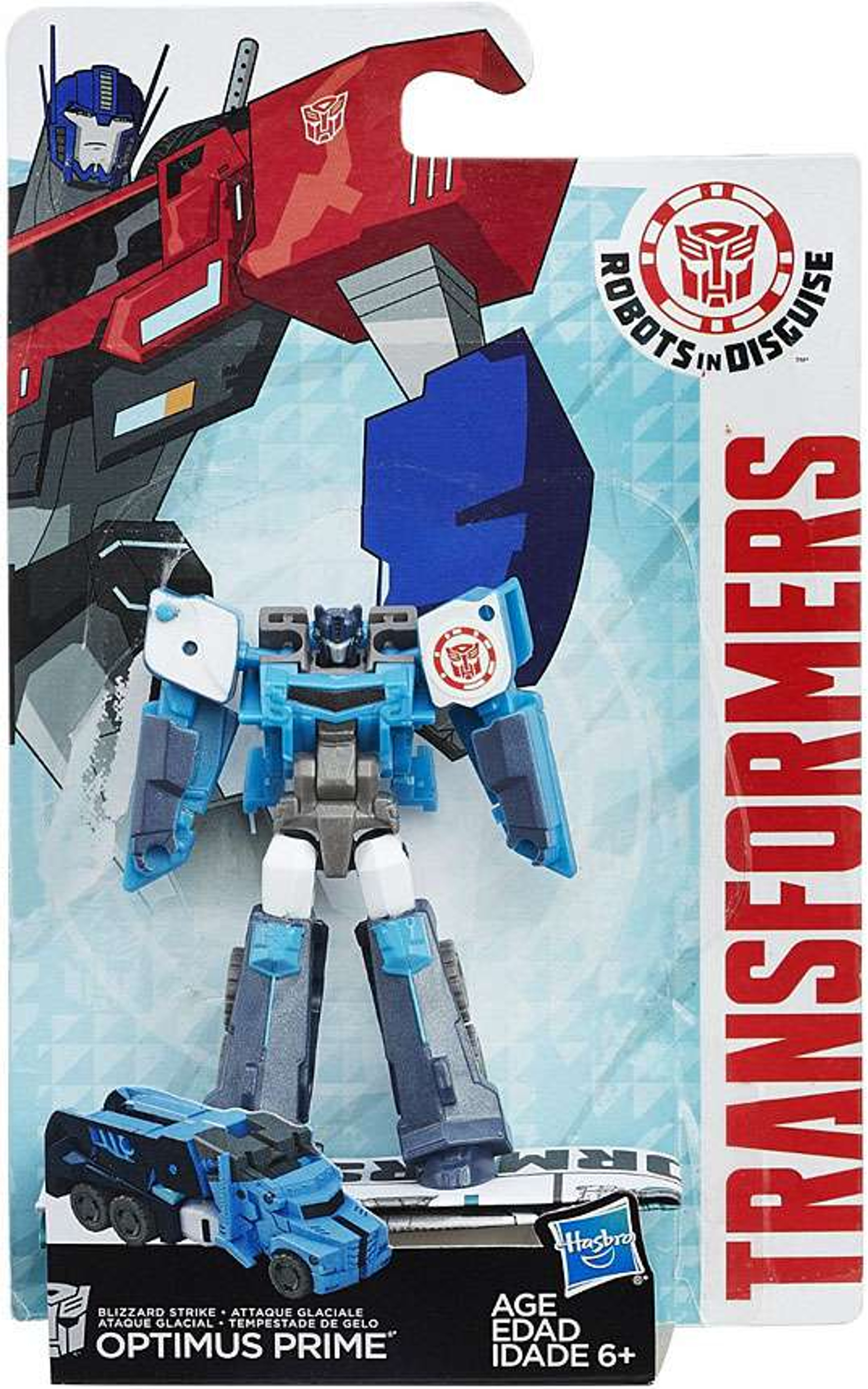 Transformers Robots In Disguise Blizzard Strike Optimus Prime Legion Action Figure Hasbro Toys 