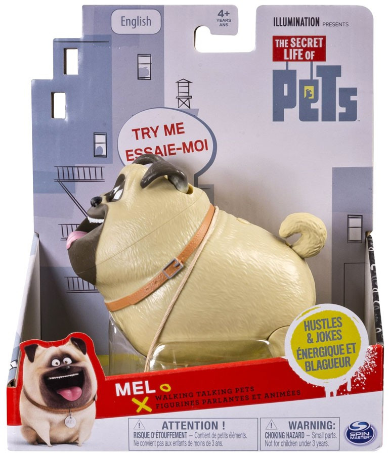 The Secret Life of Pets Walking Talking Pets Mel Figure Spin Master
