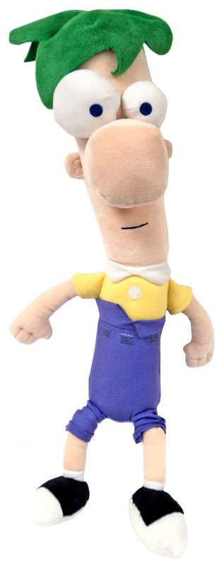 Disney Phineas and Ferb Ferb 16 Talking Plush 2016 ToyWiz