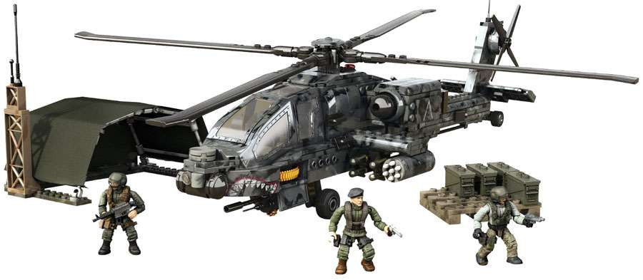 Mega Bloks Call Of Duty – Hélicoptère Anti-Armor – Neuf Scellé