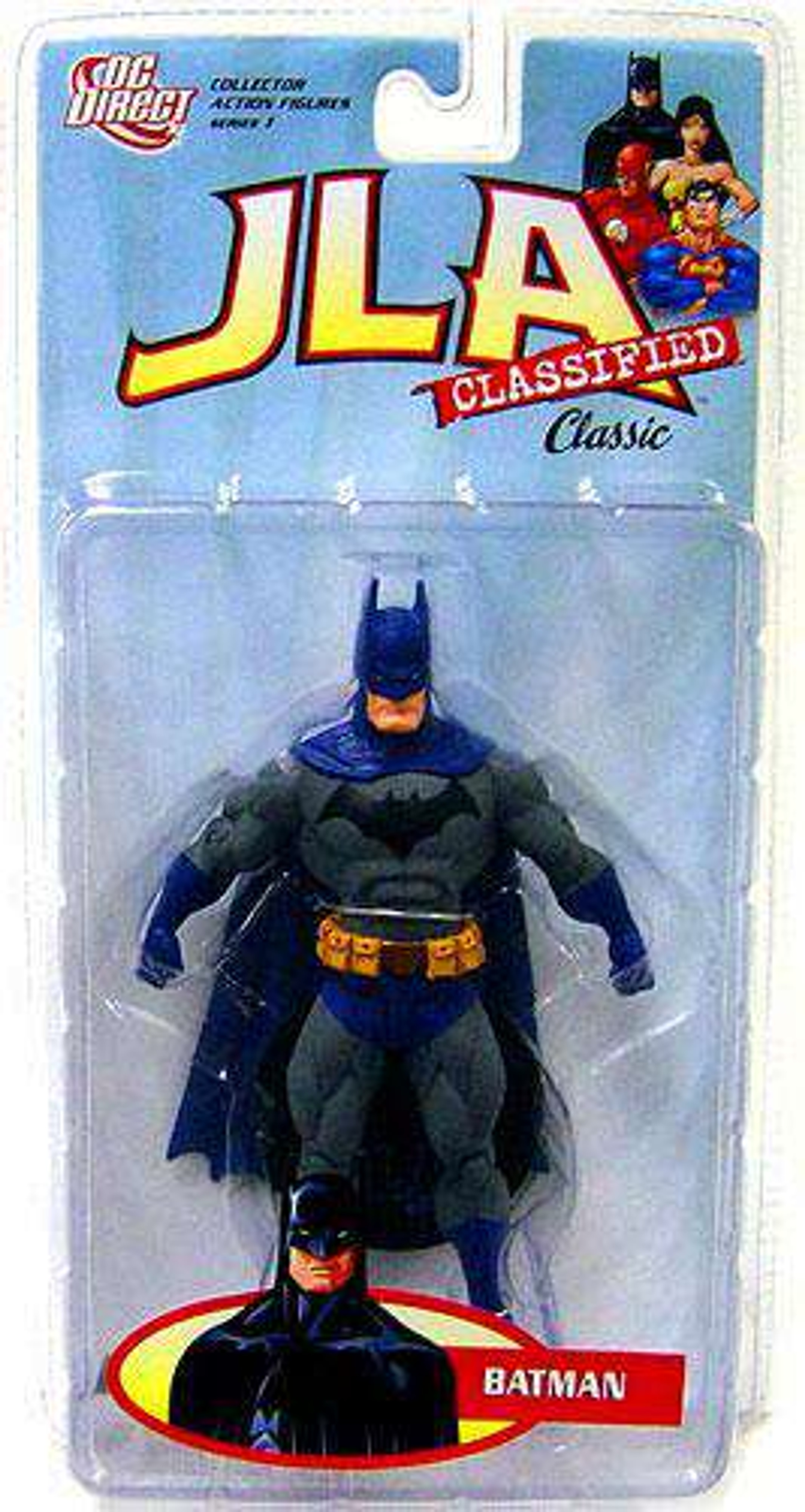 Dc Jla Jla Classified Classic Series 1 Batman Action Figure Dc Collectibles Toywiz 