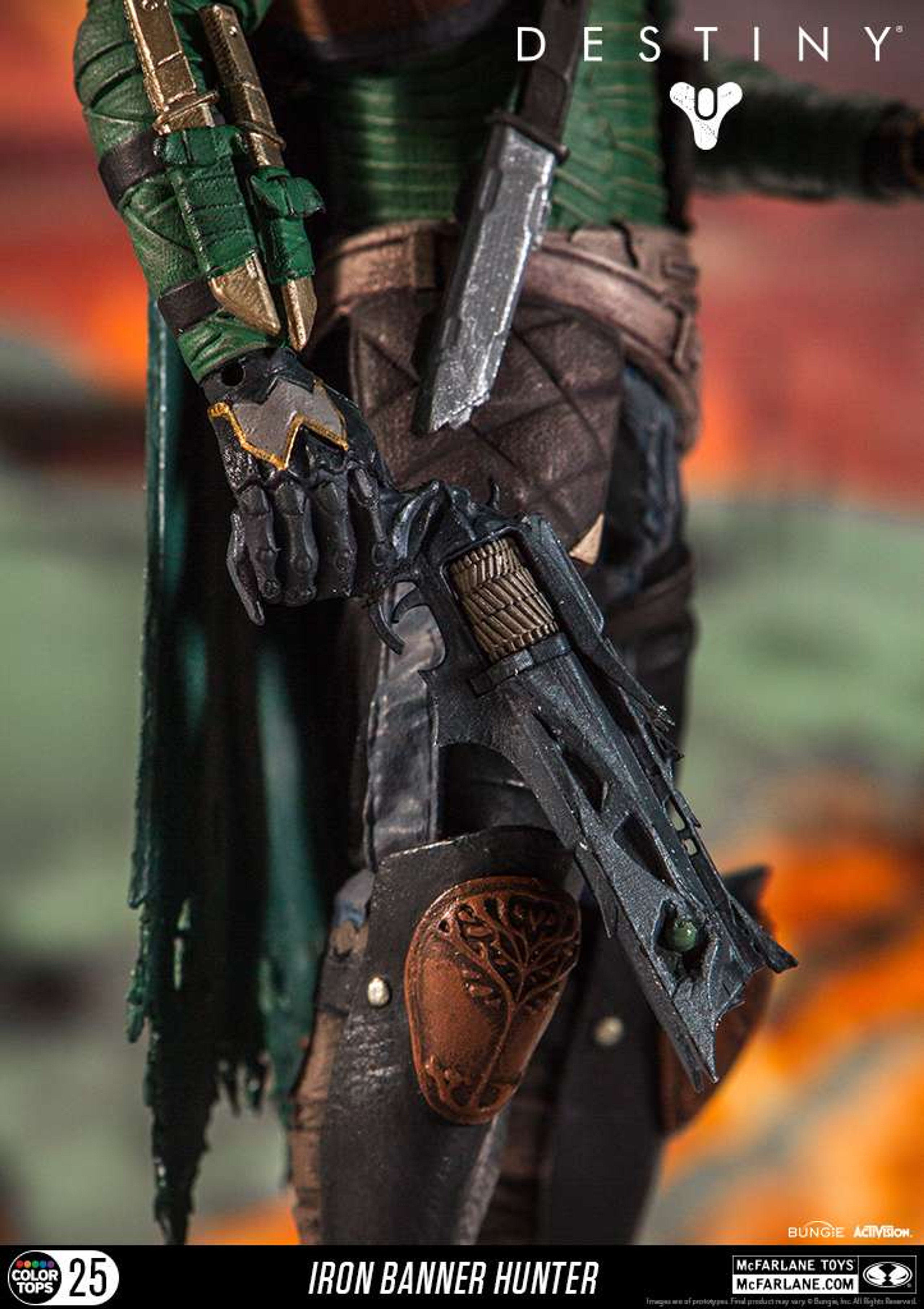 mcfarlane destiny iron banner hunter action figure