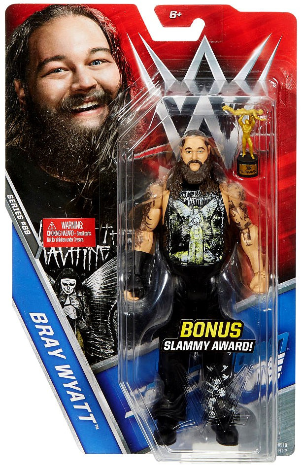 WWE Wrestling Series 69 Bray Wyatt 6 Action Figure Bonus Slammy Award