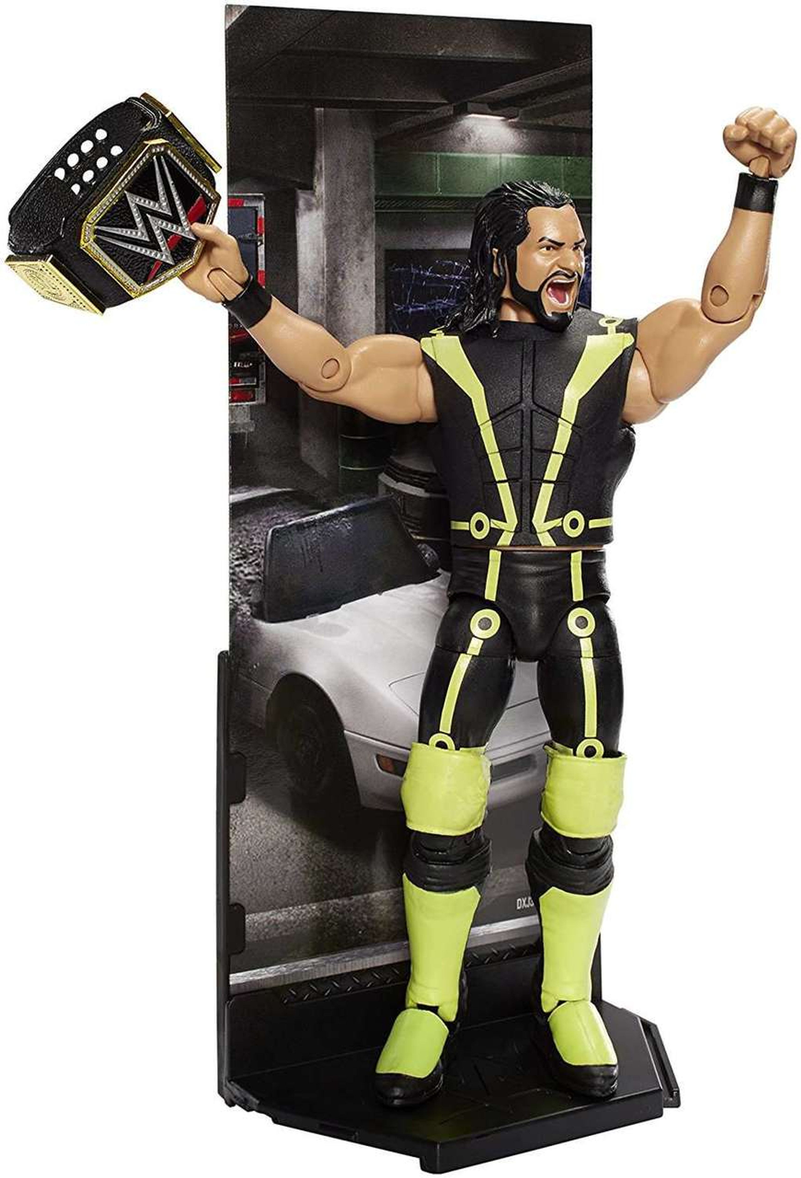 Wwe Wrestling Elite Collection Series 52 Seth Rollins 7 Action Figure Wwe Championship Belt 7950