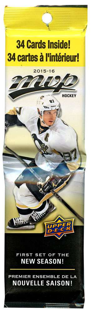 NHL 201516 MVP Hockey Trading Card VALUE Pack 34 Cards Upper Deck ToyWiz