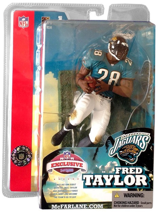 McFarlane Toys NFL Jacksonville Jaguars Sports Picks Exclusive Fred