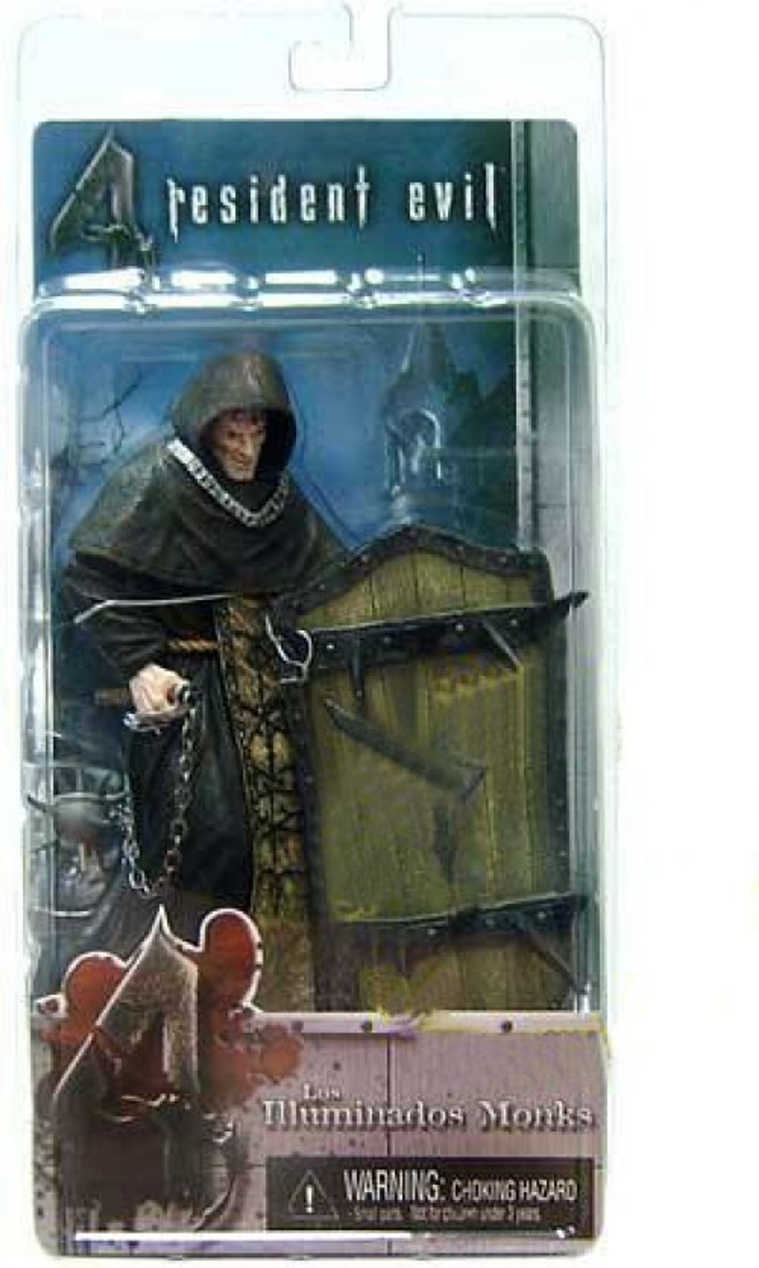 NECA Resident Evil 4 Series 2 Black Zealot with Shield 7 Action Figure