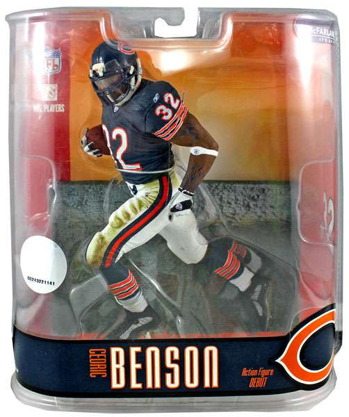 McFarlane Toys NFL Chicago Bears Sports Picks Series 15 Cedric Benson